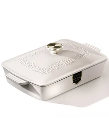 תבנית רוסטר יציקת ברזל 33.5/23.5 לבן פוד אפיל