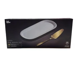 סט הגשה תבנית לתנור + כף הגשה