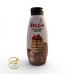 רוטב בלגה שוקולד אגוזי לוז 375 גרם, פרווה