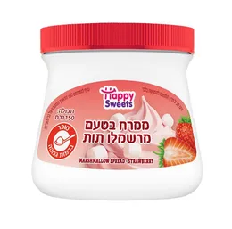 ממרח בטעם מרשמלו תות, 150 גרם, פרווה- לפסח