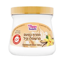 ממרח בטעם מרשמלו וניל, 150 גרם, פרווה- לפסח