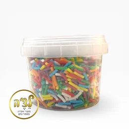 סוכריות מאורכות צבעוני, 60 גרם, פרווה