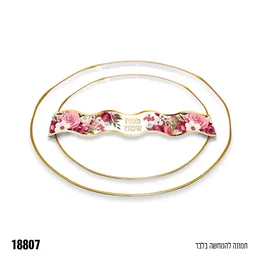 חבק לצלחת פסח שמח מארז 10 יח