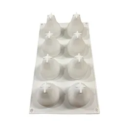 תבנית סיליקון להכנת קינוח בצורת אגס