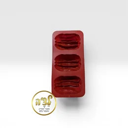 תבנית סיליקון להכנת קינוח בצורת פקאן