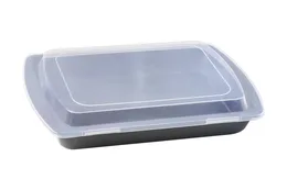 תבנית אפיה מלבנית עם מכסה