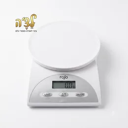 משקל מטבח דיגיטלי עד 5 ק"ג- רוסו